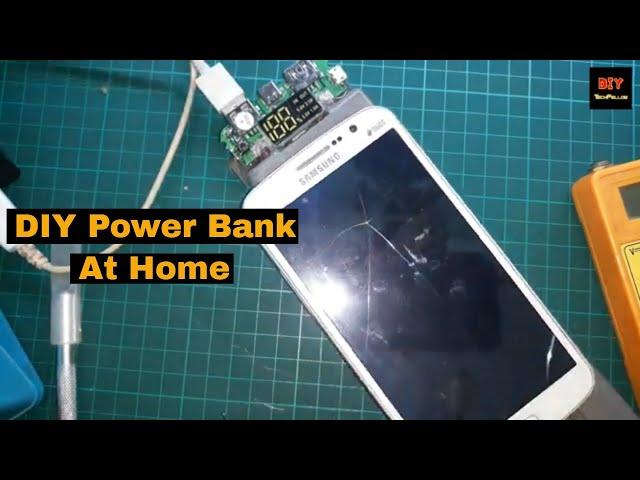 DIY Power Bank Using a 18650 Li-ion Battery