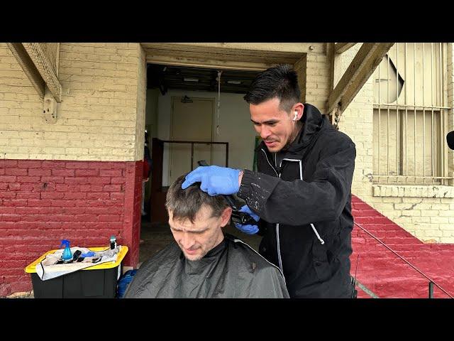 Fresh cut for a fresh start: How one Salt Lake City man gives smiles through free haircuts