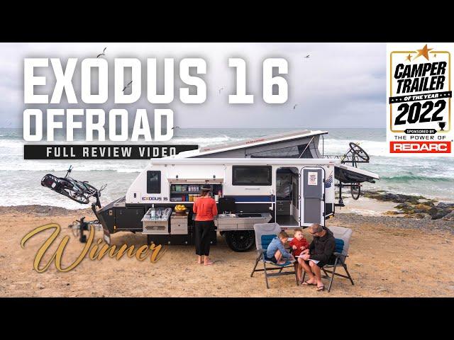 Exodus 16 Offroad Hybrid | Camper Trailer of the Year 2022 Review