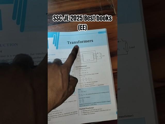 Electrical engineering SSC JE 2025 best book. SSC je ee theory book #sscje2025 #sscje#sscjepyq#book
