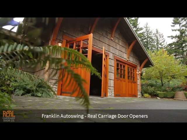 Real Carriage Door Openers - Franklin Autoswing