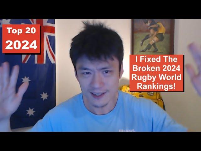 I Fixed The Rugby World Rankings 2024. Top 20 Rugby Nations Of 2024. Who is the Number One???