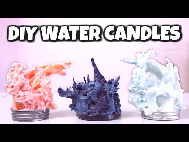 DIY GOTHIC WATER CANDLE - How To | SoCraftastic