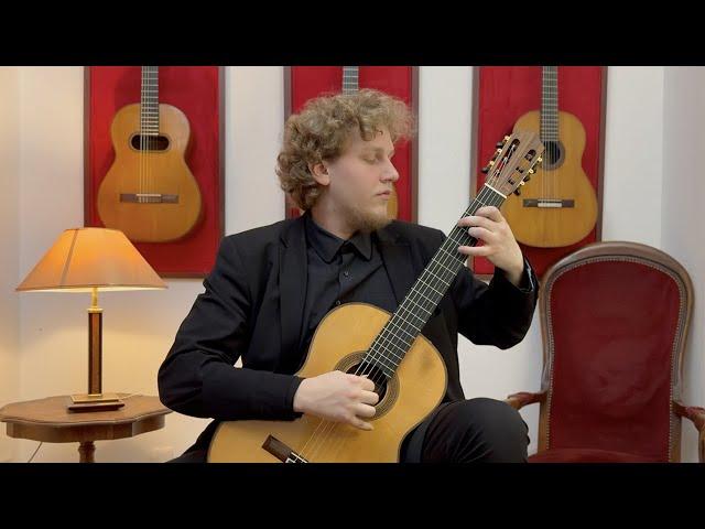 Flavius Wagner plays "Chanson" from Sonata III by Manuel M Ponce on a 2013 Enrico Bottelli