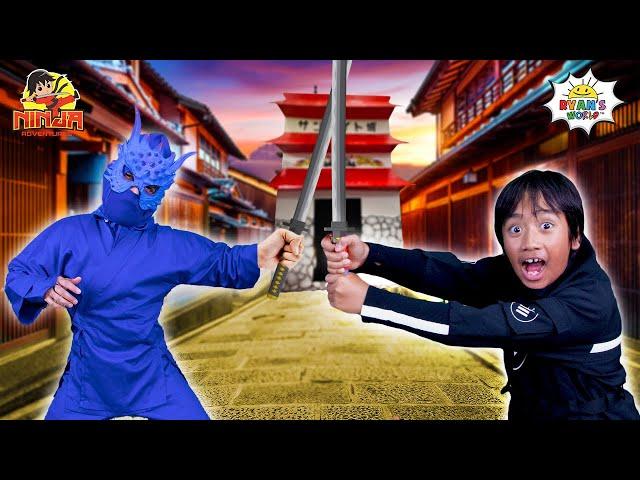 Ninja Ryan saves the City against Phantom Ninja!