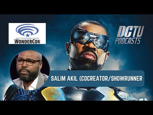 Black Lightning Interview WonderCon 2018: Salim Akil | DC TV Podcasts