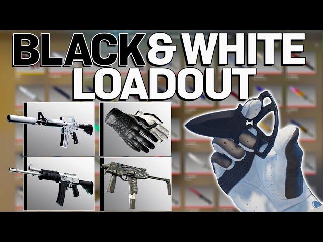 The BEST BLACK and WHITE Themed CS2 Loadout! Cheap & Expensive