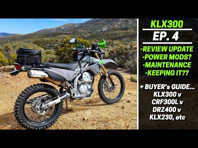 Am I Keeping or Selling my KLX300? 3-Month Review & Comparisons to CRF300L etc. (EP.4)