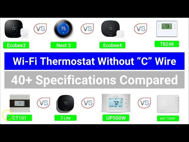 Best Wi-Fi Thermostat (That Work) Without A "C" Wire