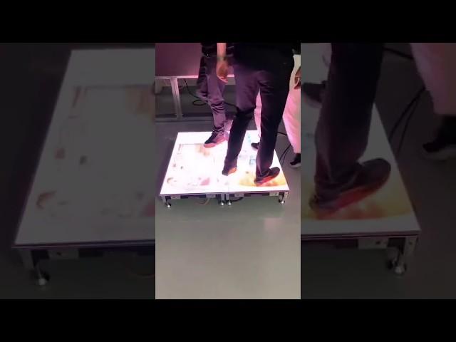 P2.976 LED floor tile screen