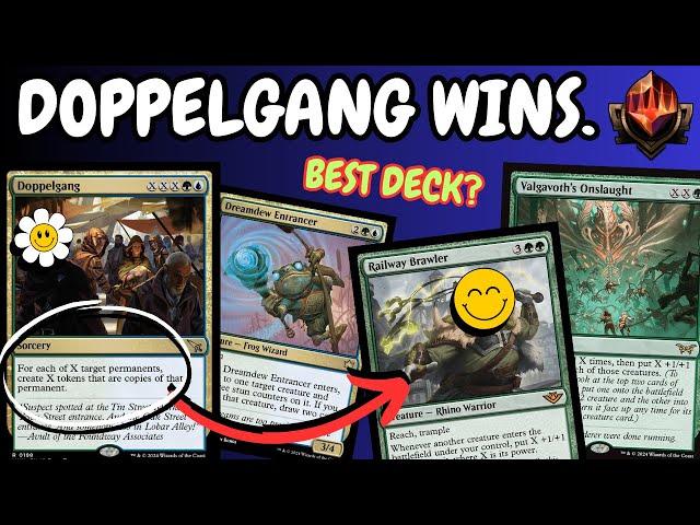 Simic Ramp DOPPELGANG... MY BEST DECK?? - Duskmourn Standard Deck