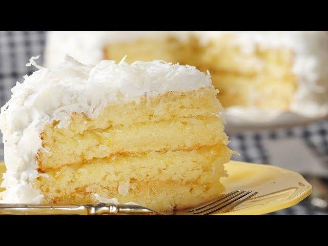 Coconut Cake Recipe Demonstration - Joyofbaking.com