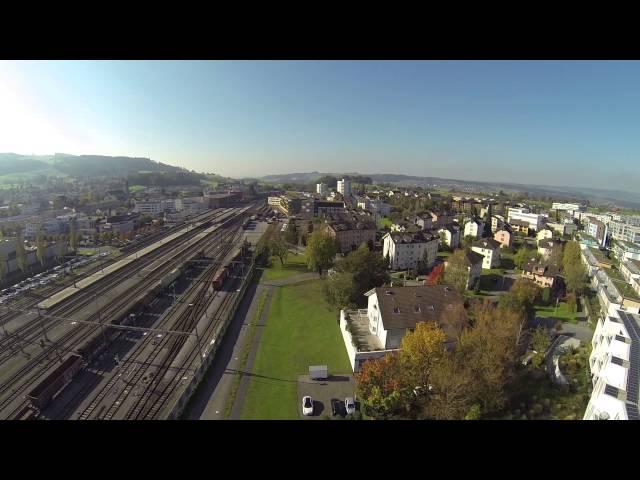 Drohnenfilm Standort Departement Informatik in Rotkreuz