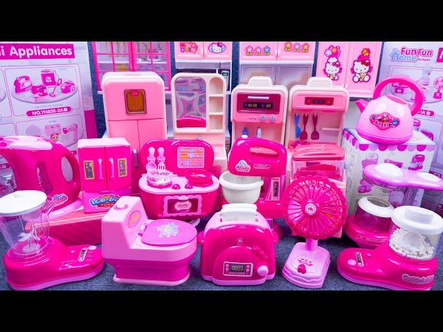 13 Minutes Satisfying With Unboxing Princess Mini Furniture Toys Collection, Hello Kitty Toys ASMR