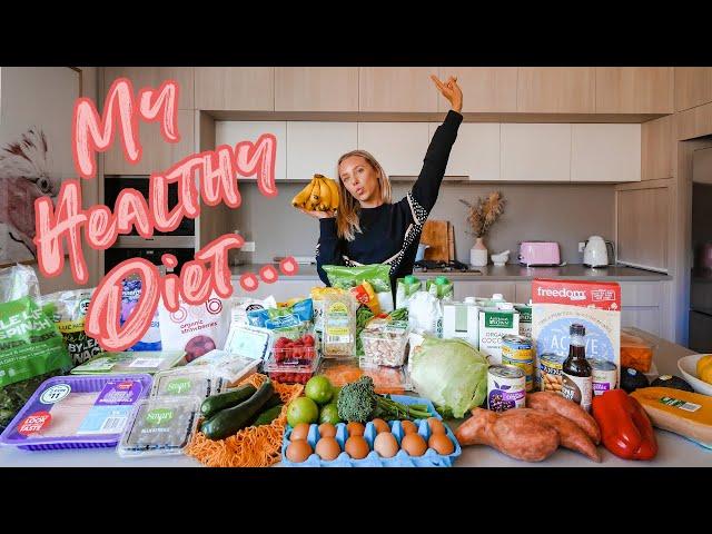 What I eat in a week | Healthy grocery haul (and how much we spent $$)