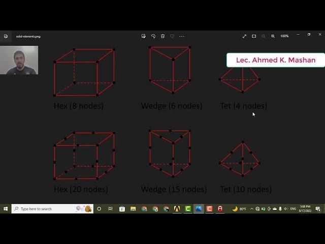 How to perform meshing in ANSYS for a thermal mechanical engineering application