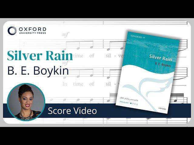 B. E. Boykin – Silver Rain | Score Video