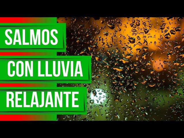 Salmos para dormir con lluvia relajante (Biblia en audio)(salmo para dormir)