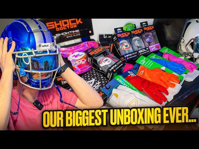 Everything New from Cutters and Shock Doctor! Huge Unboxing!