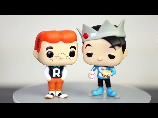 Archie Betty Veronica Jughead Jones   Pop Comics   Funko Pop 360 view #popcomics #archie #riverdale