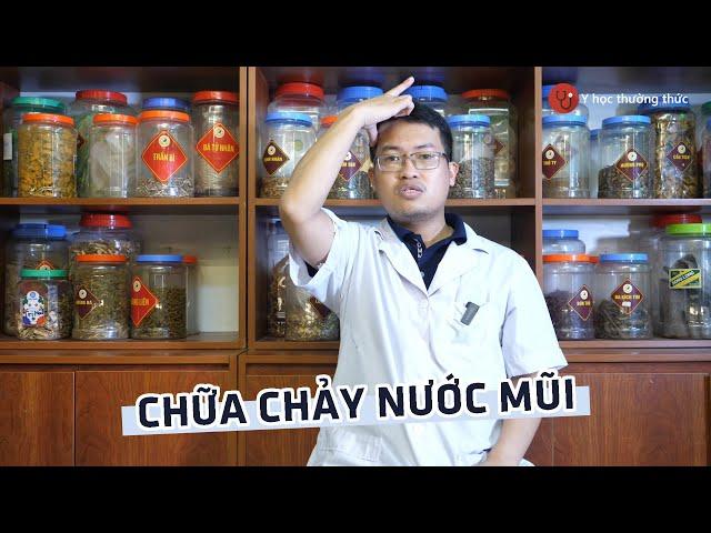 Hướng dẫn bấm huyệt chữa chảy nước mũi