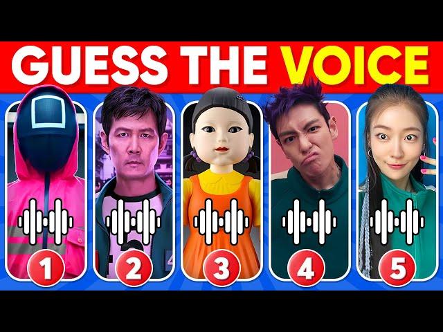 Guess Squid Game 2 Characters by Their Voice & Song ~ Squid Game Season 2 Quiz | Thanos, Player 456