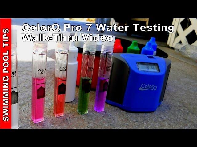 ColorQ Pro 7 Digital Pool Water Test Kit  by Lamotte: Water Testing & Tips