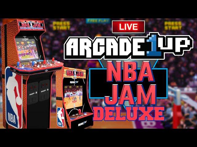 Arcade1Up Announced New NBA Jam 30th Anniversary Deluxe Edition Arcade Cabinet - Live Let's Talk