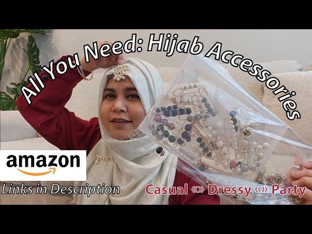 Hijab Accessories || Casual to Dressy to Party || That Modest Girl