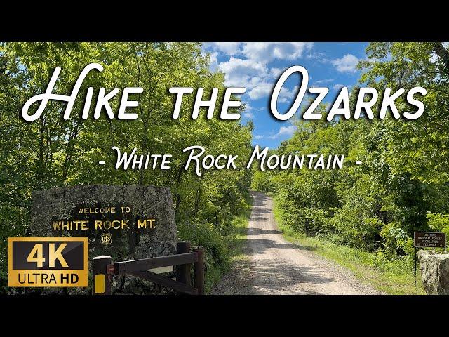 4K Virtual Hike: White Rock Mountain Rim Trail | Stunning Views