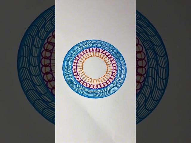 This Spiral is Too Smooth to Be Real — #ASMRShorts #OddlySatisfying #PerfectLoop