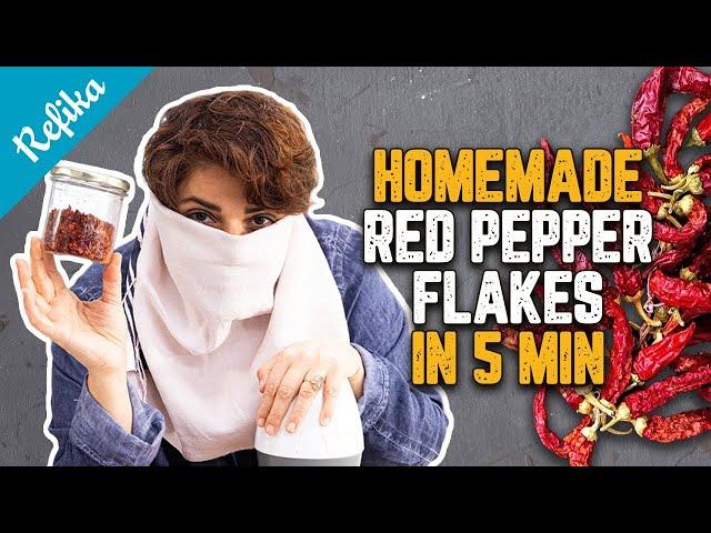 Make Your Own Red Pepper Flakes at Home: Bold & Spicy Flavors | How to Cool the Heat Down