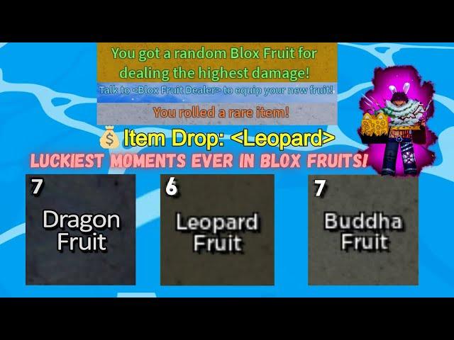 My Luckiest Moments in Blox Fruits