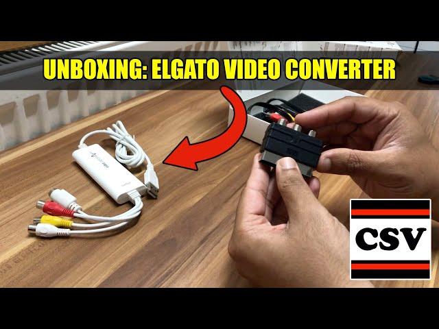 UNBOXING: Elgato Video Capture for Mac & Windows (Convert Analog to Digital)