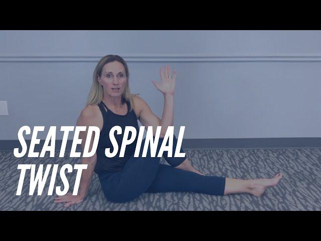 Seated Spinal Twist - CORE Chiropractic Exercises