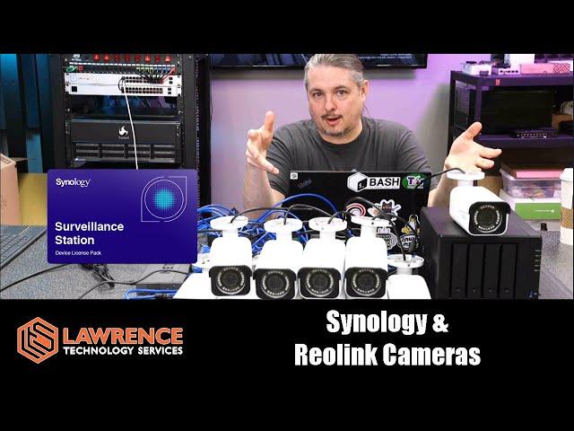 Budget Friendly Surveillance IP Camera Setup: Synology, Reolink Cameras, and Netgear POE switches.