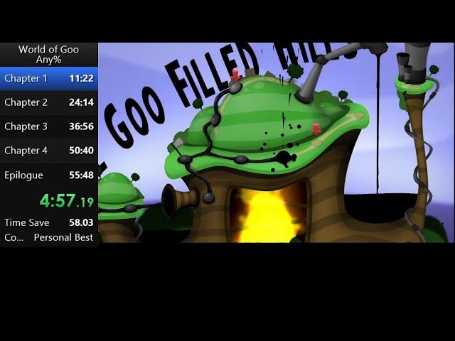 World of Goo Any% (No skips) 53:28.06 - Tunnelmannen