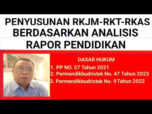 Penyusunan RKJM-RKT-RKAS Berdasarkan Analisis Rapor Pendidikan