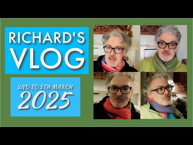 Richard's Vlog 2-5 March '25 - Washing Machine & Plumbing Saga!