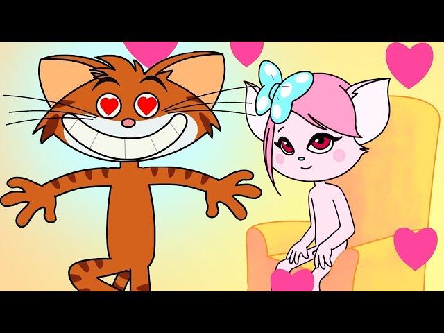 Romantic Diaries | Cat & Keet - Compilation | Best Cartoon for Kids | Cat Love |  Chotoonz TV