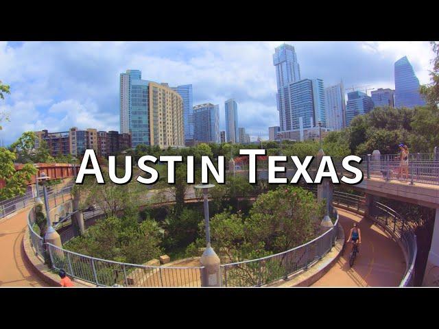 The Pfluger Pedestrian Bridge - Austin 2024