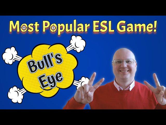 Simple and Popular ESL Sentence Game: "Bull's Eye"