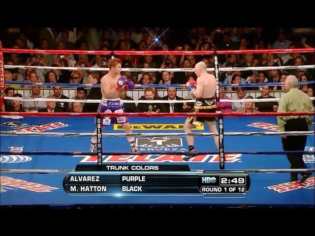 Saul Canelo Alvarez vs Matthew Hatton WBC WORLD SUPER WELTERWEIGHT TITLE (HD)┃SHANNONS GYM