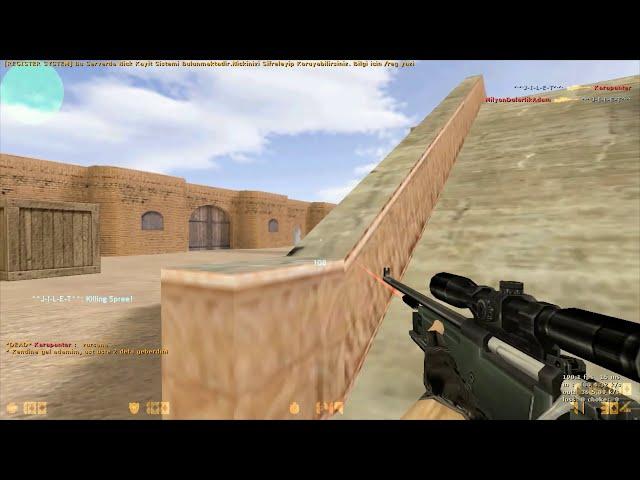 CS 1.6 BEST PRO AWP PLAYS #8