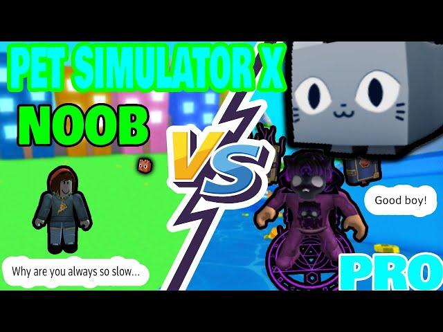 Noob vs Pro | Pet Simulator X