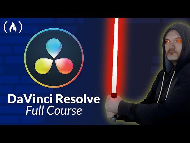 DaVinci Resolve Course - Video Editing for Beginners (2024)