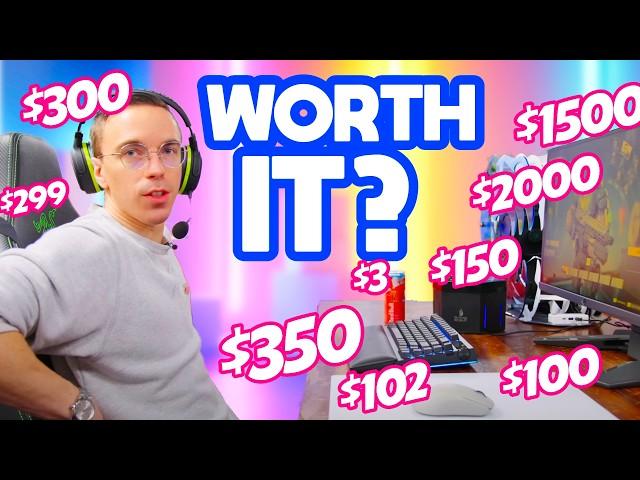 The MOST Expensive Gaming Gear Experiment