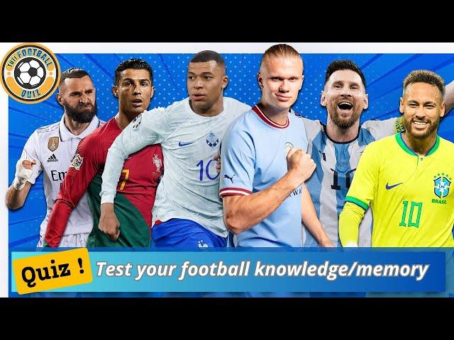 Football Champions Quiz: Test Your Memory by Identifying Teams from Their Titles