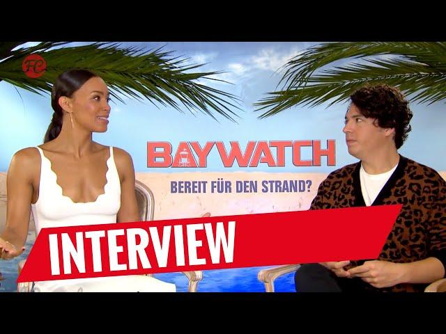 Jon Bass & Ilfenesh Hadera Interview | BAYWATCH