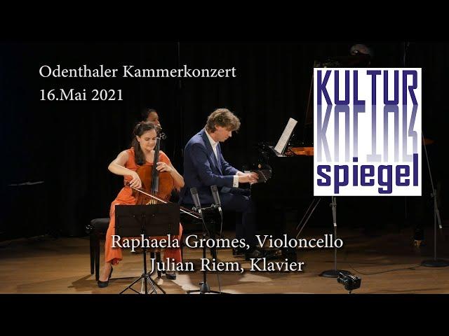 Raphaela Gromes und Julian Riem live in Odenthal